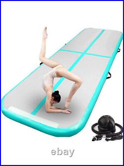 FB SPORT 15ft. Air Track Tumbling Gymnastic Mat Floor Home Training with Pump
