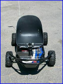Fast kid mini shifter kart race kit track cart Baja black blue air filled tires