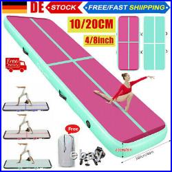 Fbsport 20CM Air Mat Track Aufblasbar Tumbling Gymnastikmatte Air Matte +Pumpe