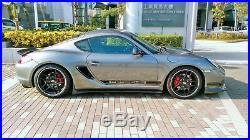 For Porsche Cayman Boxster 987 Track Version FRP Unpainted Side Air Vents Scoop