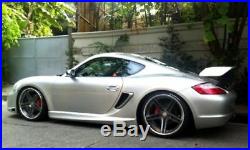 For Porsche Cayman Boxster 987 Track Version FRP Unpainted Side Air Vents Scoop