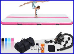 FunWater 10ft/13ft/20ft Inflatable Gymnastics Air Tumble Track Tumbling Mat Air