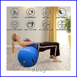 GBVUGY Air Tumbling Mat Tumble Track With Electric Pump, Inflatable Gymnas