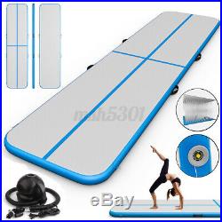 GoFun 10FT Inflatable Air Track Tumbling Mat GYM Floor Home Gymnastics with Pump