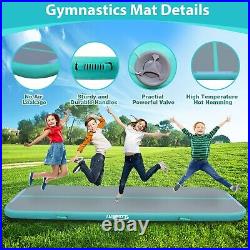 Gymnastics Air Mat Tumbling Mat 13ft/16ft/20ft Tumble Track, Inflatable Tumbl