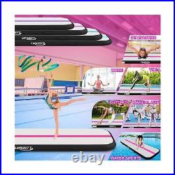 Gymnastics Air Mat Tumbling Mat 13ft/16ft/20ft Tumble Track, Inflatable Tumbl