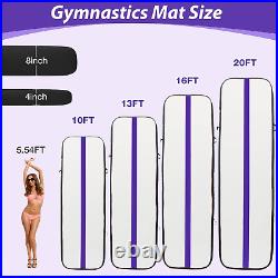 Gymnastics Air Mat Tumbling Mat 13ft/16ft/20ft Tumble Track, Inflatable Tumbling