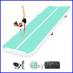 Gymnastics Air Mat Tumbling Track, 4in Thickness10ft/13ft/16ft Inflatable Fol