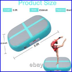 Gymnastics Air Roller Air Barrel Inflatable Tumbling Mat, Tumble Track Ba