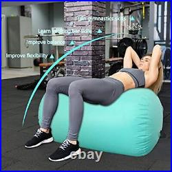 Gymnastics Barrel Inflatable Tumbling Roller Air Octagon Mat with Electric Pump