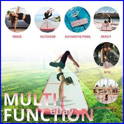Gymnastics Mat Air Mats 10ft, Inflatable Tumbling Mat Tumble Track Air Floor