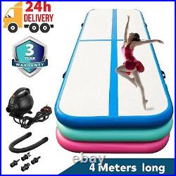 Gymnastics Mat Airtrack Inflatable Air Track Tumbling Floor Yoga Gym Exercise