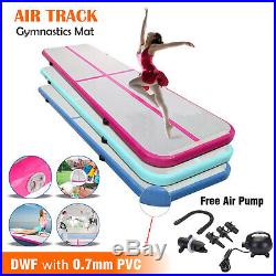 Gymnastics Mat, Airtracks Inflatable Air Track, Tumbling Floor Yoga Gym Exercise