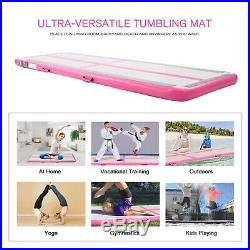 Gymnastics Mat, Airtracks Inflatable Air Track, Tumbling Floor Yoga Gym Exercise