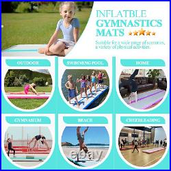 Gymnastics Mats Tumbling Track Mat, Air Mat Tumble Track Inflatable Training Mat