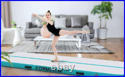 Gymnastics Mats for Tumbling Kids 13ft Inflatable Tumbling Mat, Air Track Tumb