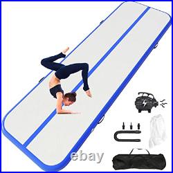 Happybuy 20ft Inflatable Air Gymnastic Mat, 4 inches Thickness Air Tumble Track