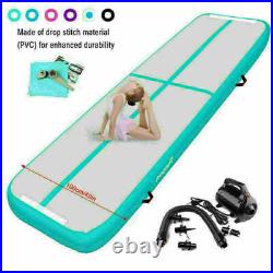 High Quality 10ft 13ft 16ft Inflatable Gymnastics Air Mat Track Tumbling with Pump