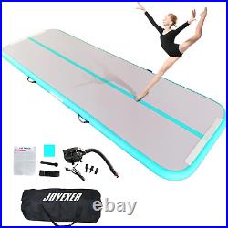 Inflatable Air Gymnastics Mat 10Ft 13Ft 16Ft Air Track Tumbling Training Mat wit