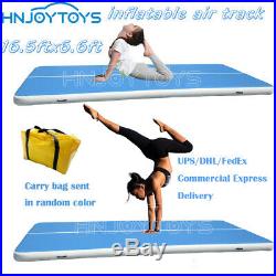 Inflatable Air Track Floor Inflatable Gymnastics Tumbling Mat GYM16.5x6.6ft8inch