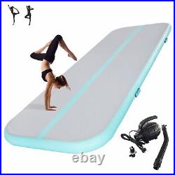Inflatable Air Track Gymnastics Mat Training Cheerleading Yoga 10ft6.6ft8in
