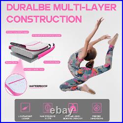 Inflatable Air Tumbling Mat Gymnastics Tumble Track 4/8 Inches Thickness Air Mat