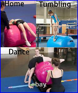 Inflatable Gymnastic Mat Air Track Tumbling Mat 10Ft 13Ft 16Ft 20Ft 4/8 Inch Thi
