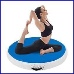 Inflatable Gymnastic Mat Air Track Tumbling Mat Foldable Yoga Training Pad+Pump
