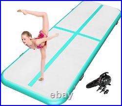 Inflatable Gymnastics Mat Tumble Track Air Tumbling Mat 10FT/13FT/16FT 4 Inches