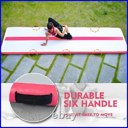 Inflatable Gymnastics Tumbling Mat Air Tumble Track 10/13Ft 4/6In Thickness Air