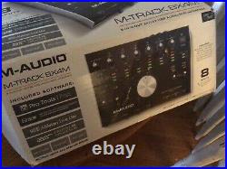M-Audio M Track 8x4-8-In/4-Out 24/192 USB Audio Interface USB C Series