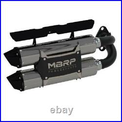 MBRP Performance Dual Slip-On Exhaust For 2018-2020 Polaris RZR XP 1000 & RS1