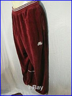 Mens Vintage Size XXL Nike Velour Track Suit Nike Air Set Jacket & Pants
