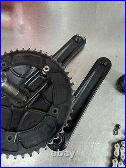Miche Pistard Air Track Crankset 50T 144 BCD with BB kmc k1 chain 175mm