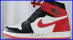 NEW Nike Men's Air Jordan Retro I 1 High OG Track Red Size 11 555088 112