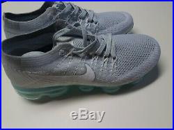 NEW Nike Womens Air Vapormax Flyknit gray wolf Size 7 running track