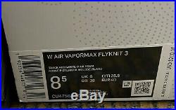 NEW Wmns Air VaporMax Flyknit 3'Track Red' CU4756-600 Sz 8.5