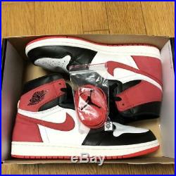 NIKE AIR JORDAN 1 RETRO Track Red US11 EU45 UK10 Size withBox Red Shoelace F/S