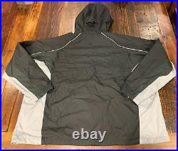 NIKE NikeLab Tuned Air Hooded Track Jacket AR5793-010 Black/Grey MEN'S 2XL RARE
