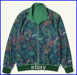New Bel-Air Athletics Fresh Prince Reversible Track Jacket Green Limited (Large)