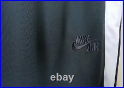 Nike Air Basketball Track Suit Jacket + Pants Grey Volt White Rare (size 3xl)