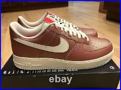 Nike Air Force 1'07 LV8 Track Red Summit White Black 823511 600 Men's Size 11.5