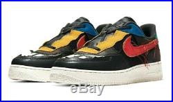 Nike Air Force 1 Low BHM Men's Shoe CT5534-001 Dark Smoke Grey/Track Red sz 4-13