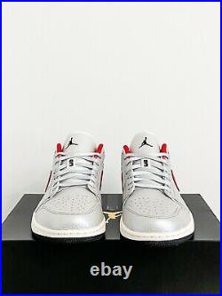 Nike Air Jordan 1 Low Night Track Size 11. DA4668-001 Sail Red Black FAST SHIP