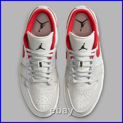 Nike Air Jordan 1 Low Night Track Size 14. DA4668-001 Sail Red Black