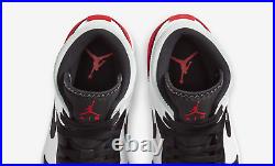 Nike Air Jordan 1 Mid SE Men's Size 11.5 White/Black/Igloo/Track Red 852542-100