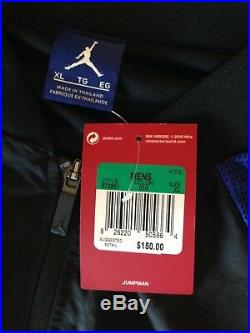 Nike Air Jordan 1 Wings Flight Suit Track Jacket Royal Banned Bred NWT & Rec