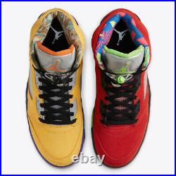 Nike Air Jordan 5 Retro What The Multicolor Red Yellow CZ5725-700 sz 16 Men RARE