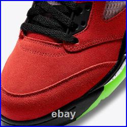 Nike Air Jordan 5 Retro What The Multicolor Red Yellow CZ5725-700 sz 16 Men RARE