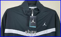 Nike Air Jordan Basketball Track Suit Jacket + Pants Dark Grey New (size 2xl)
